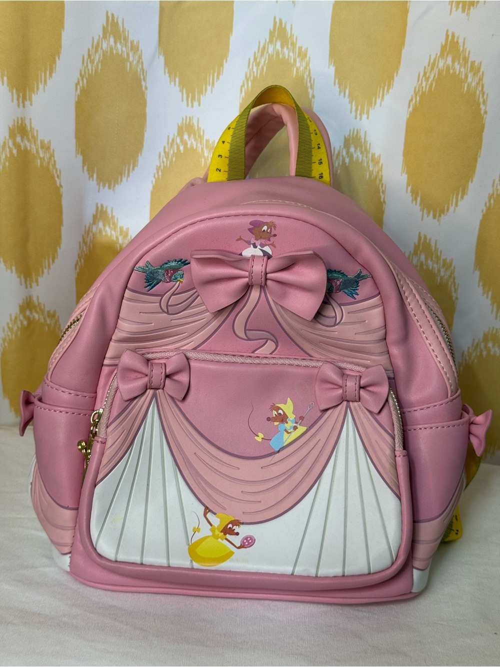 Loungefly Disney Cinderella Pink Dress Mini Backpack
